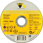 Tarcza do cięcia SIA 8913 siacut stal/inox 76x1x10mm Typ 41 (5 szt.)