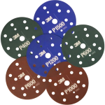 Elastyczny dysk ścierny 3M Hookit 270J 15 otw. krążek ścierny 150mm