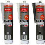 Masa uszczelniająca PU NOVOL Gravit 630 BIały/Szary/Czarny 300ml