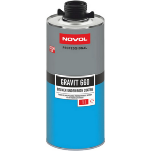 Konserwacja podwozia NOVOL Gravit 660 na bazie bitumów czarny 1L