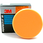 Gąbka polerska 3M 09550 bardzo twarda, pomarańczowa 150mm 