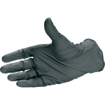 Rękawice ochronne CARSYSTEM Nitril Hand Premium czarne 100 szt. M L XL