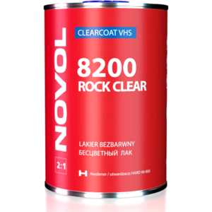 Lakier bezbarwny VHS NOVOL N 8200 Rock Clear 2:1 1L + Utwardzacz