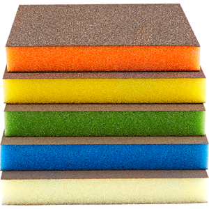 Dwustronna gąbka ścierna INDASA Rhynosponge 98x120x13mm 100 szt.