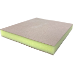 Dwustronna gąbka ścierna INDASA 595169 98x120x13mm Micro Fine P1500