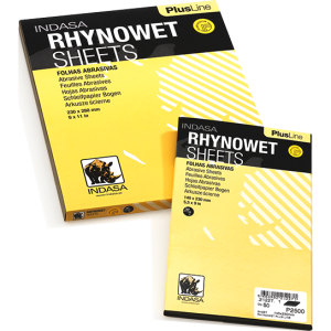 Papier ścierny wodny INDASA Rhynowet Plus Line - Różne gradacje