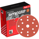 Krążek ścierny INDASA Rhynogrip Red Line 15 otworów 150mm 50 szt.