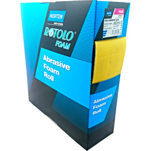 Papier ścierny na gąbce NORTON Rotolo Foam Gold A296 115mm x 25m