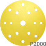 Krążek ścierny KOVAX Eagle Yellow Film 15 otworów 152mm P2000