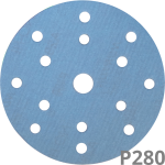 Krążek ścierny NORTON A975 Pro Plus Ceramic 15 otworów 150mm P280