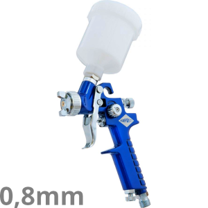 Pistolet lakierniczy mini AIRPRESS 45102 Kubek 125ml Dysza 0,8mm