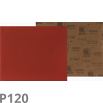 Papier ścierny wodny INDASA Rhynowet Red Line 230x280mm P120