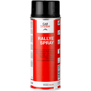 Lakier samochodowy CARSYSTEM Rallye-Spray Czarny mat 400ml