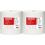 Czyściwo KATRIN 458637 Classic XL 2 1040 białe 2W rolka 260m 2 szt.