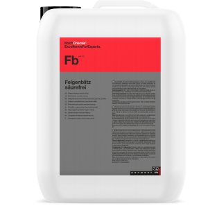 Mycie felg KOCH-CHEMIE Felgenblitz Fb krwawa felga 11kg