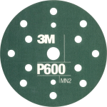 Elastyczny krążek ścierny 3M 34419 Hookit 270J 15H 150mm P600