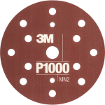 Elastyczny krążek ścierny 3M 34421 Hookit 270J 15H 150mm P1000