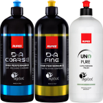 Zestaw past polerskich RUPES DA Coarse DA Fine Uno Pure 3 x 1L