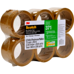 Taśma pakowa 3M Scotch 371 brązowa 6 szt. 48mm x 66m
