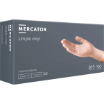 Rękawice winylowe MERCATOR Simple Vinyl Vinylex PF S 100 szt.