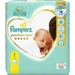 Pieluszki PAMPERS Premium Care Newborn 1 2-5kg pieluchy 78 szt.