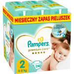 Pieluszki PAMPERS Premium Care 2 4-8kg pieluchy 240 szt.