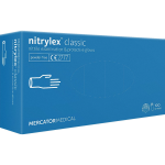 Rękawice nitrylowe MERCATOR Nitrylex Classic S M L XL 100 szt.