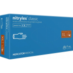 Rękawice nitrylowe MERCATOR Nitrylex Classic XL 100 szt.