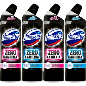 Żel do toalet WC DOMESTOS Zero Kamienia Pink Ocean 4x