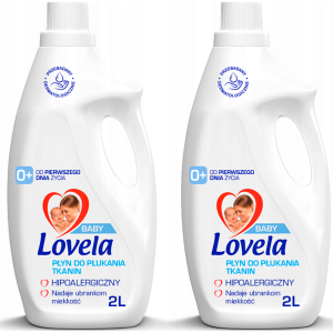 Płyn do płukania tkanin LOVELA Baby Uniwersalny Delikatny 4L