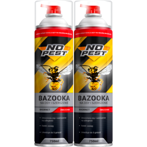 Środek na osy szerszenie NO PEST Bazooka silny Spray 1,5L