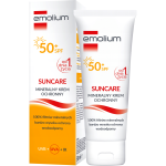 Krem do opalania EMOLIUM Suncare SPF 50+ UVB UVA IR ochronny 