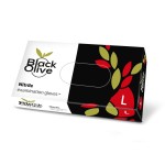 Rękawice ochronne nitrylowe, medyczne DOMAN Black Olives (opakowanie 100 szt.) - Różne rozmiary
