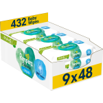 Chusteczki nawilżane PAMPERS Harmonie Aqua 99% 9 x 48 szt.