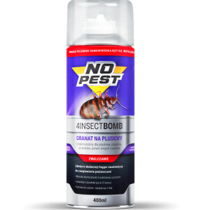 Środek granat bomba na pluskwy NO PEST 4Insect Bomb Spray 400ml
