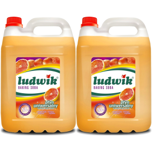 Płyn do mycia LUDWIK Baking Soda czyszczenie uniwersalne 10L