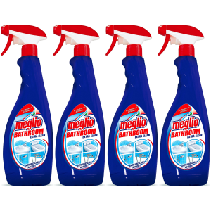 Płyn do mycia łazienki MEGLIO Bathroom Extra Clean Spray 4x