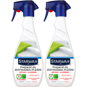 Płyn na pleśń grzyby do fug STARWAX usuwa i wybiela Spray 2x
