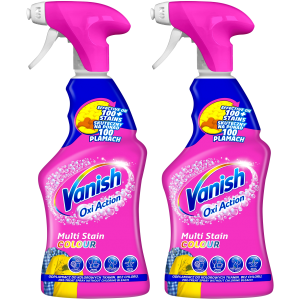 Odplamiacz do tkanin VANISH Oxi Action Spray 2 x 500ml
