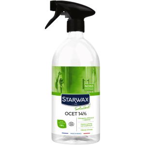 Żel octowy STARWAX Ocet 14% Eco Uniwersalny do mycia APC Spray 1L