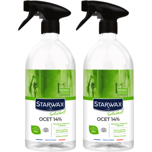 Żel octowy STARWAX Ocet 14% Eco Uniwersalny do mycia Spray 2L