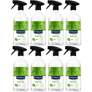 Żel octowy STARWAX Ocet 14% Eco Uniwersalny do mycia Spray 8L