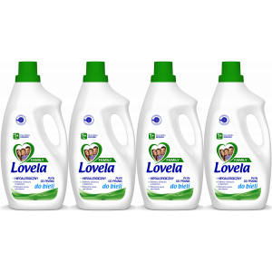 Płyn do prania białego LOVELA Family Hipoalergiczny Delikatny 4x 