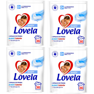 Kapsułki do prania LOVELA Baby Uniwersalne Delikatne 144 szt.