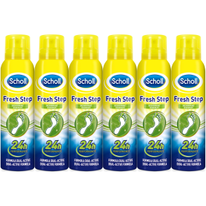 Dezodorant do stóp SCHOLL Fresh Step 24h antyperspirant Spray 6 x 150ml
