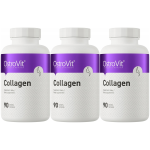 Kolagen w tabletkach OstroVit Collagen Wołowy Mocne Kości Stawy 3000mg