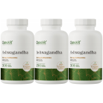 Suplement OstroVit Ashwagandha Vege Żeń-Szeń Pamięć Stres 600 szt.