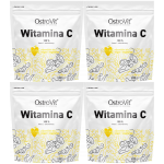 Witamina C OstroVit Kwas L-askorbinowy E300 Czysty proszek 4kg
