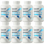 Kompleks witamin 100% OstroVit Witamina B1 B2 B3 B5 B6 B7 B9 B12 C E 720 szt.