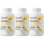 Witamina D3 OstroVit 4000 IU Odporność Suplement 360 szt.